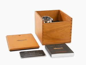 Reloj Automático Ingersoll Carroll, PVD de Oro Rosa, 45 mm, Azul, I11602