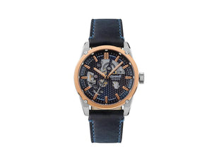 Reloj Automático Ingersoll Carroll, PVD de Oro Rosa, 45 mm, Azul, I11602
