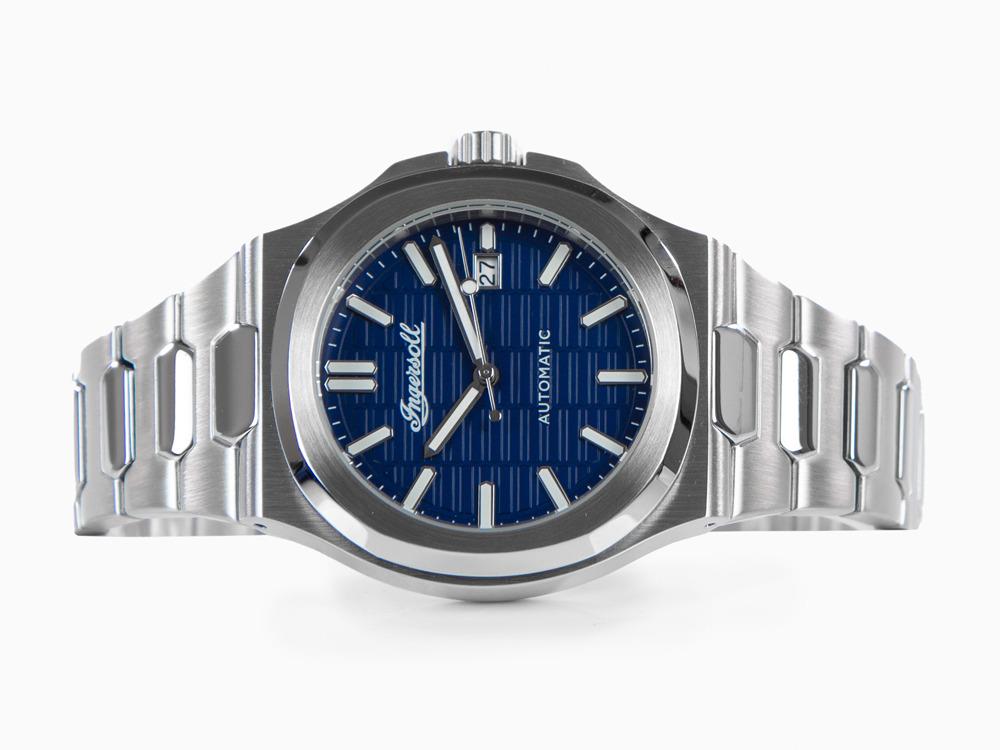 Reloj Automático Ingersoll Catalina, Acero Inoxidable 316L, 44 mm, Azul, I11801