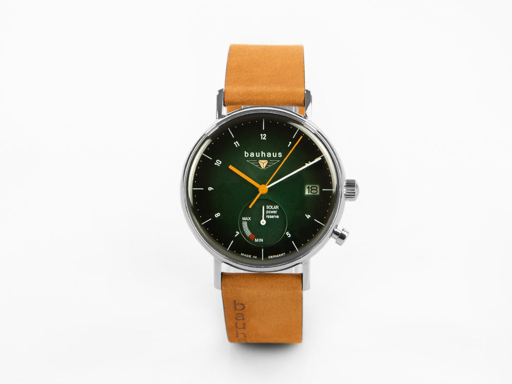 Reloj de Cuarzo Bauhaus, Verde, 41 mm, Día, 2112-4