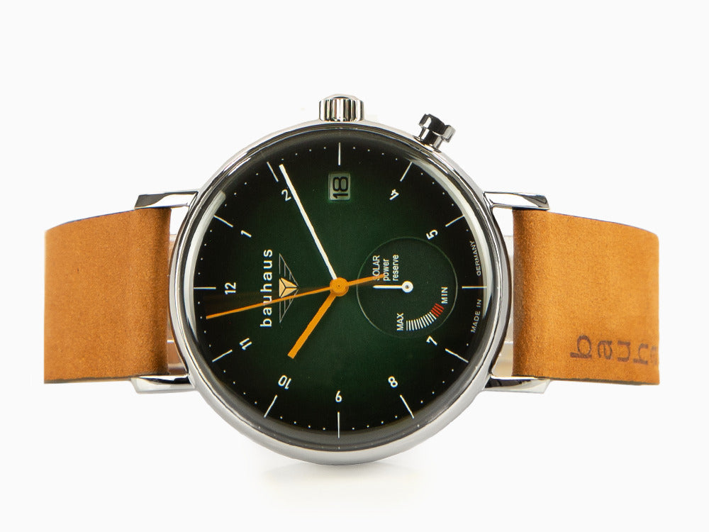 Reloj de Cuarzo Bauhaus, Verde, 41 mm, Día, 2112-4
