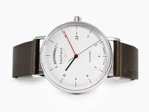 Reloj Automático Bauhaus, Blanco, 41 mm, Día y fecha, 2162-1
