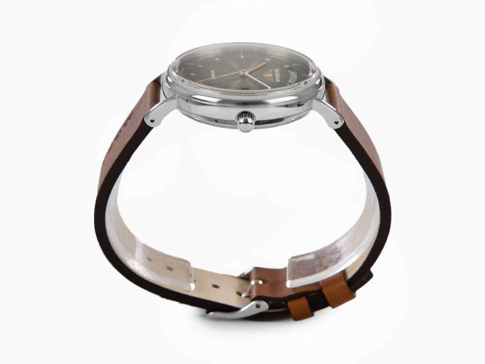 Reloj Automático Bauhaus, Negro, 41 mm, Día y fecha, 2162-2