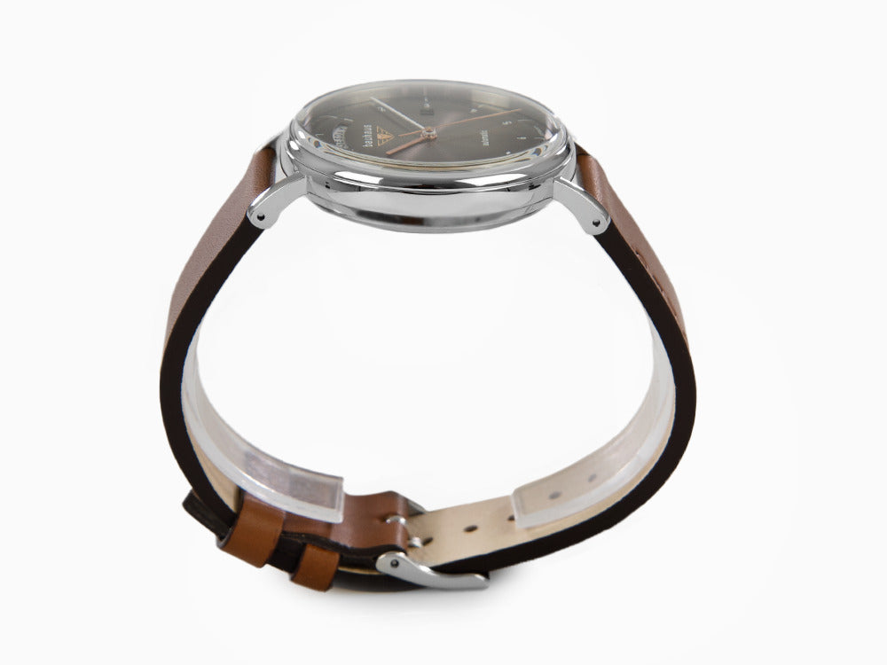 Reloj Automático Bauhaus, Negro, 41 mm, Día y fecha, 2162-2