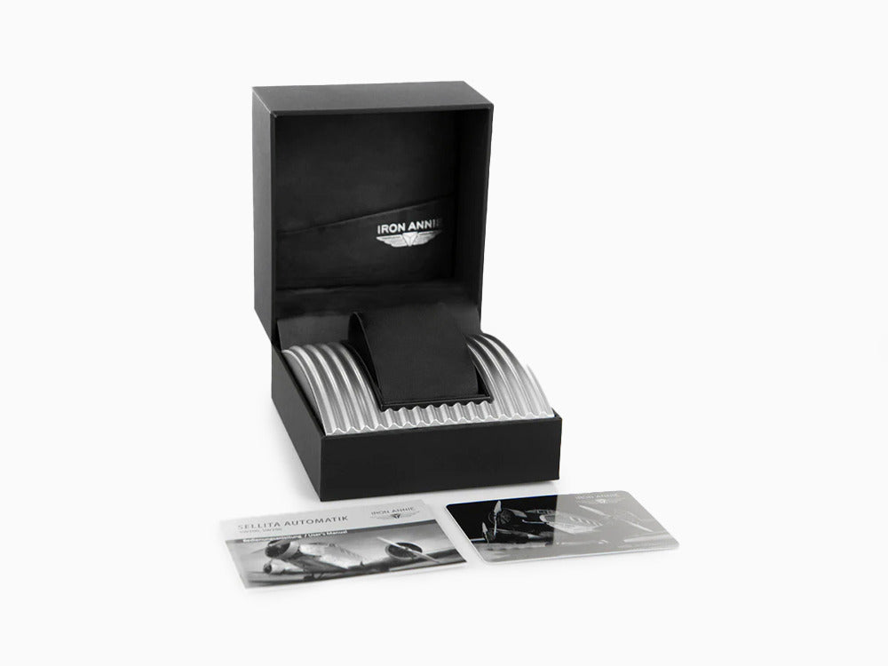 Reloj Automático Bauhaus, Negro, 41 mm, Día y fecha, 2162-2