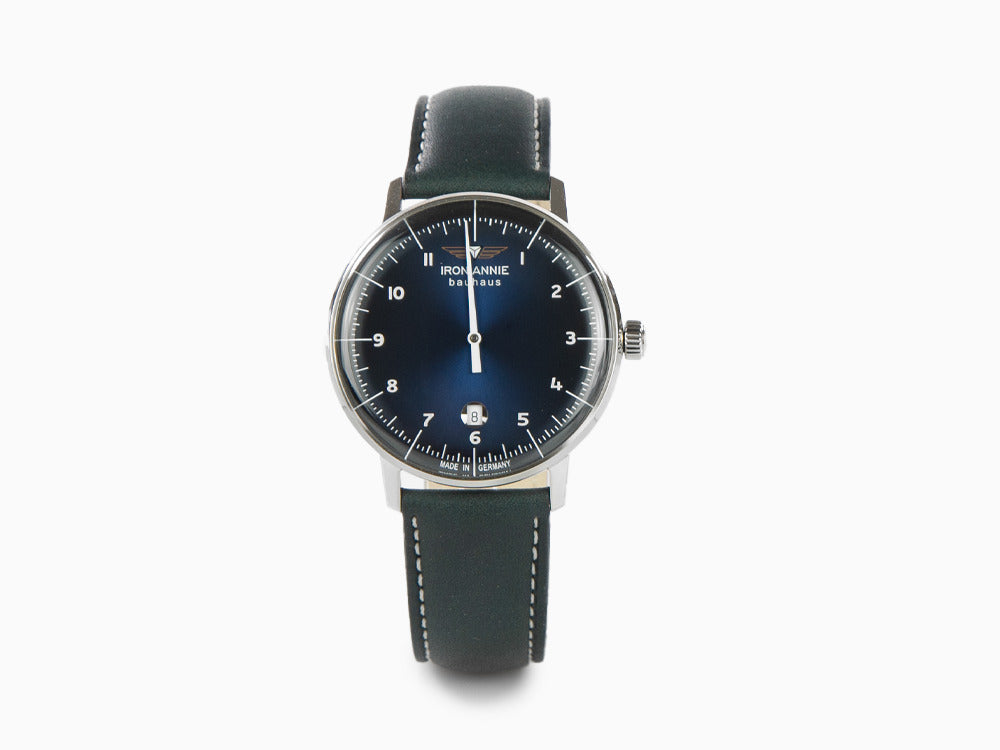Reloj de Cuarzo Iron Annie Bauhaus, Azul, 42 mm, Día, 5042-3