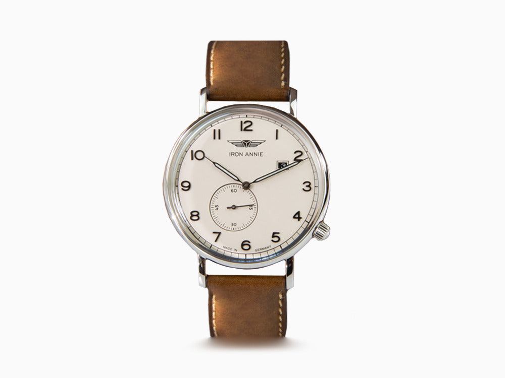 Reloj de Cuarzo Iron Annie Amazonas Impression, Beige, 41 mm, Día, 5934-5