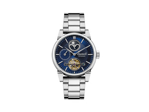 Reloj Automático Ingersoll Swing, 45 mm, Azul, Fase lunar, GMT, I07501