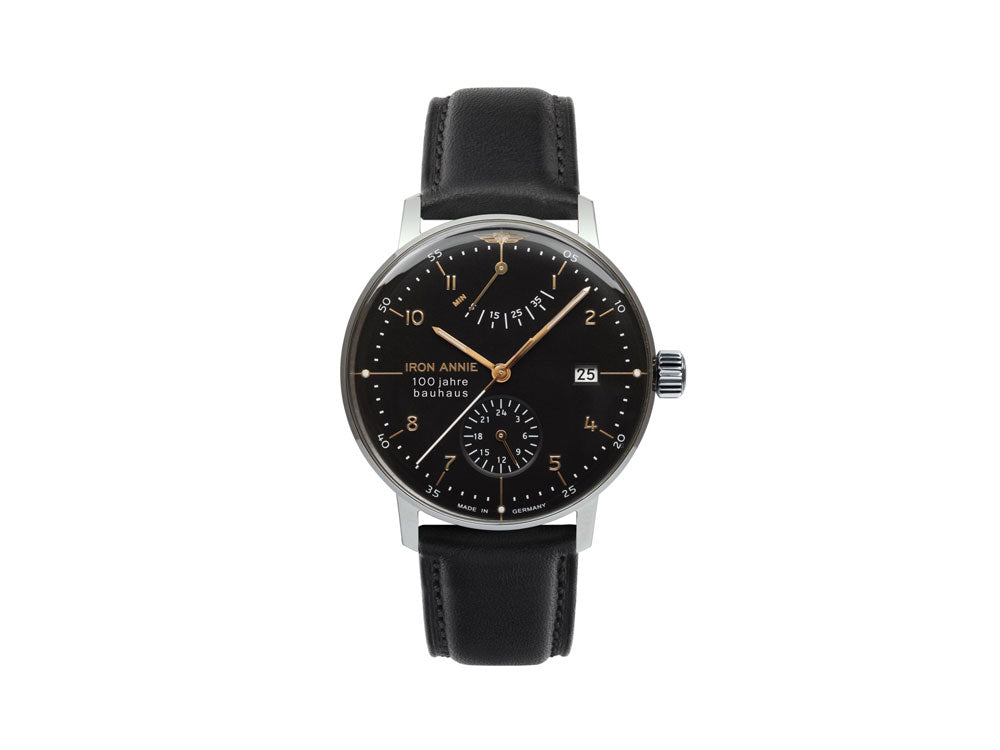 Reloj Automático Iron Annie Bauhaus, Negro, 41 mm, Día, 5066-2