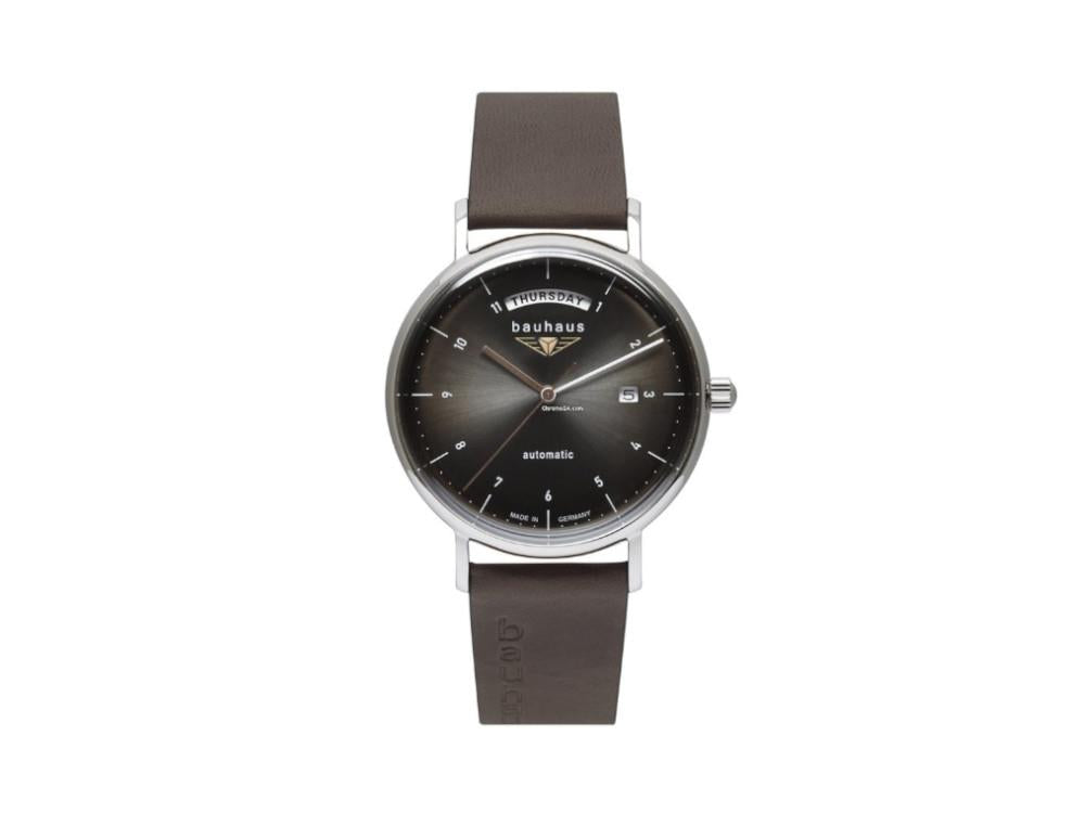 Reloj Automático Bauhaus, Negro, 41 mm, Día y fecha, 2162-2