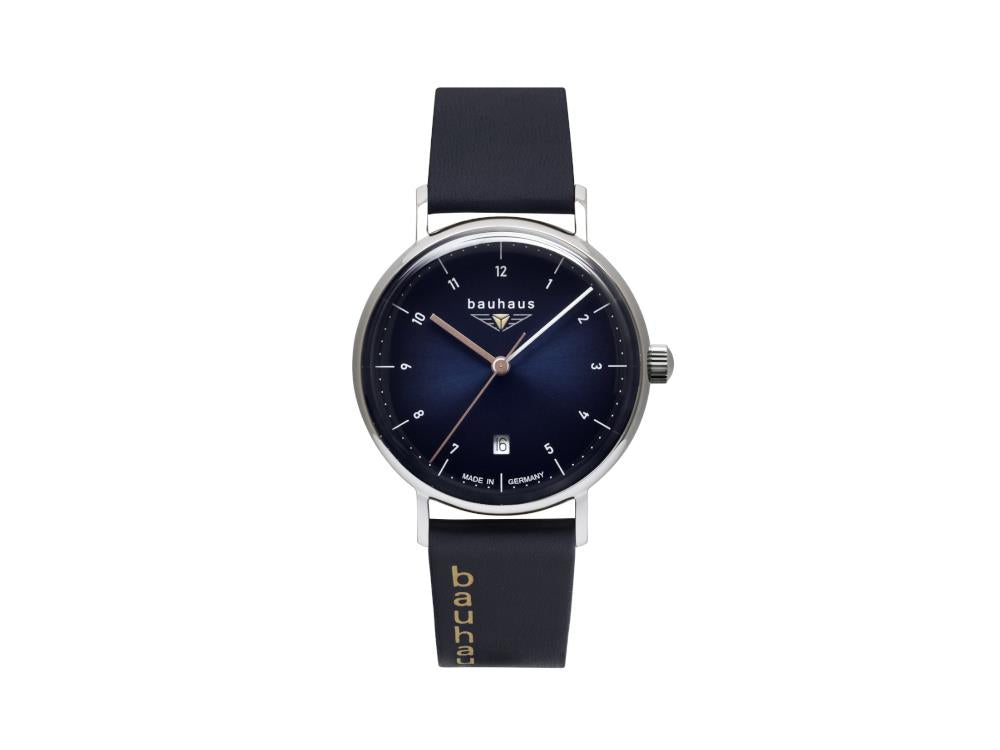 Reloj de Cuarzo Bauhaus Ladies, Azul, 36 mm, Día, 2141-3