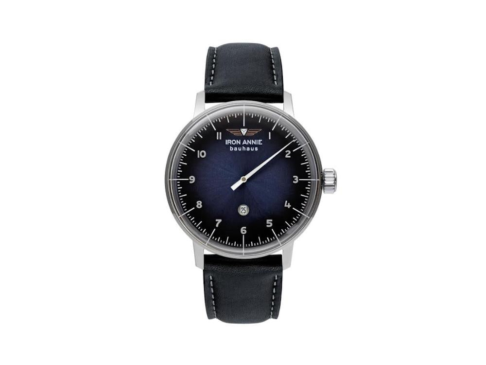 Reloj de Cuarzo Iron Annie Bauhaus, Azul, 42 mm, Día, 5042-3