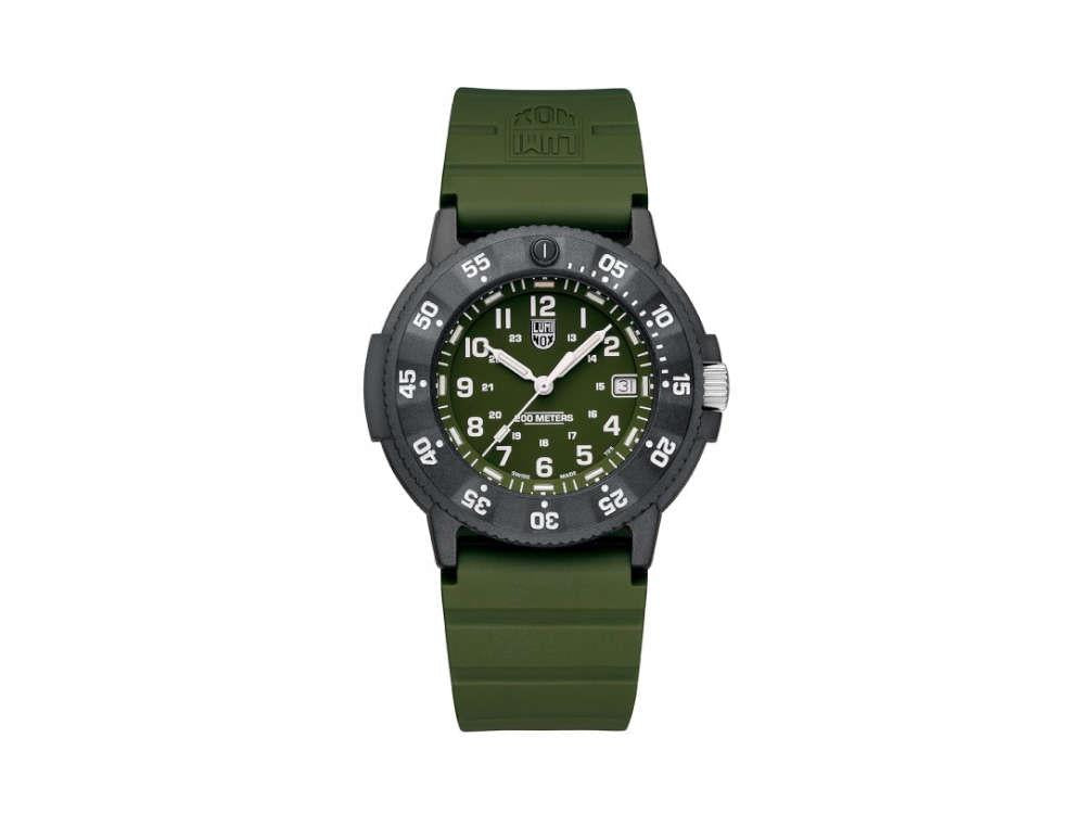 Reloj de Cuarzo Luminox Sea Navy Seal EVO, Verde, CARBONOX™, 43 mm, LX.3013.EVO
