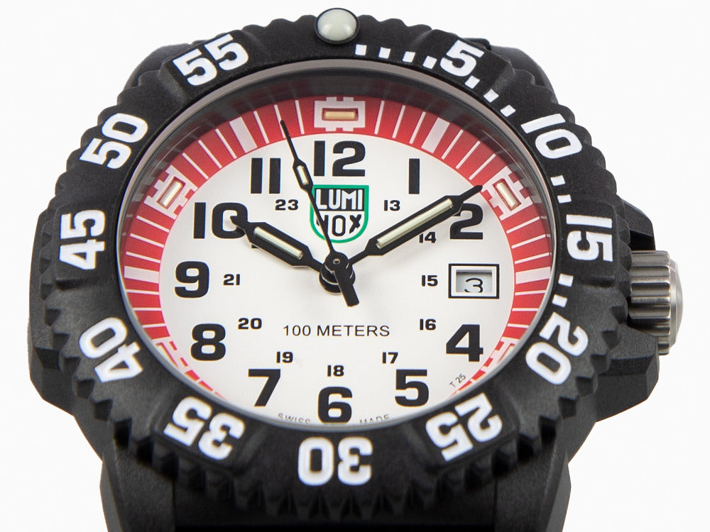 Reloj de Cuarzo Luminox G-Collection Sea Lion, Blanco, CARBONOX™, 43 mm, X2.2057