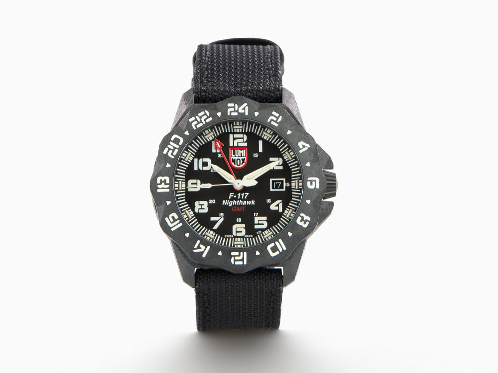 Reloj de Cuarzo Luminox Air F-117 Nighthawk, Negro, 44 mm, 20 atm, XA.6441