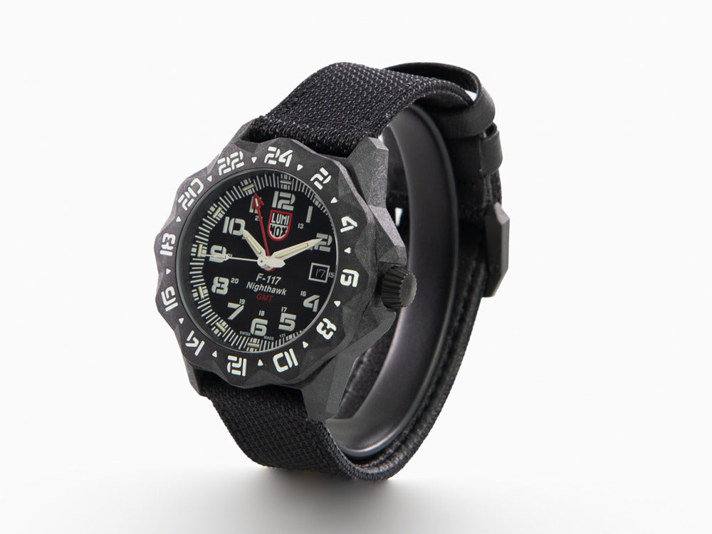 Reloj de Cuarzo Luminox Air F-117 Nighthawk, Negro, 44 mm, 20 atm, XA.6441