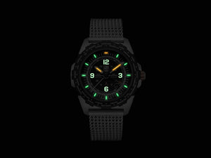 Reloj de Cuarzo Luminox Bear Grylls Survival GMT, Negro, 45 mm, 20 atm, XB.3762