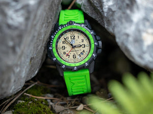 Reloj de Cuarzo Luminox Commando Raider 3300 Series, Beige, 46 mm, XL.3337