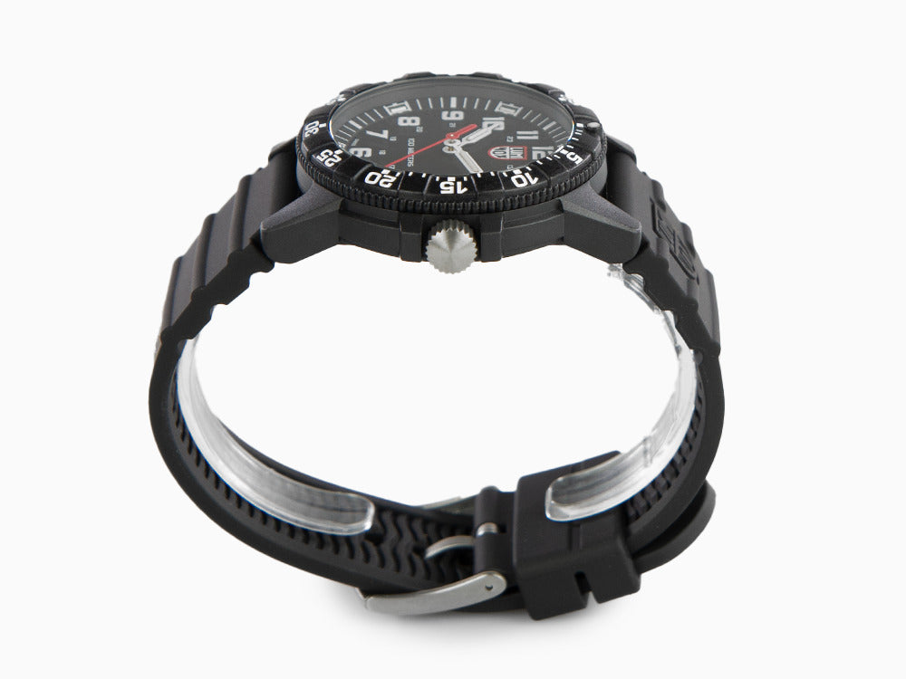 Reloj de Cuarzo Luminox Leatherback Sea Turtle Giant, Negro, Carbono, 44mm