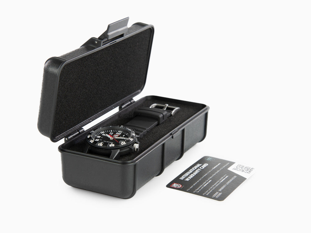 Reloj de Cuarzo Luminox Leatherback Sea Turtle Giant, Negro, Carbono, 44mm