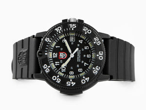 Reloj de Cuarzo Luminox Sea Navy Seal, Carbono, Negro/Blanco, XS.3001