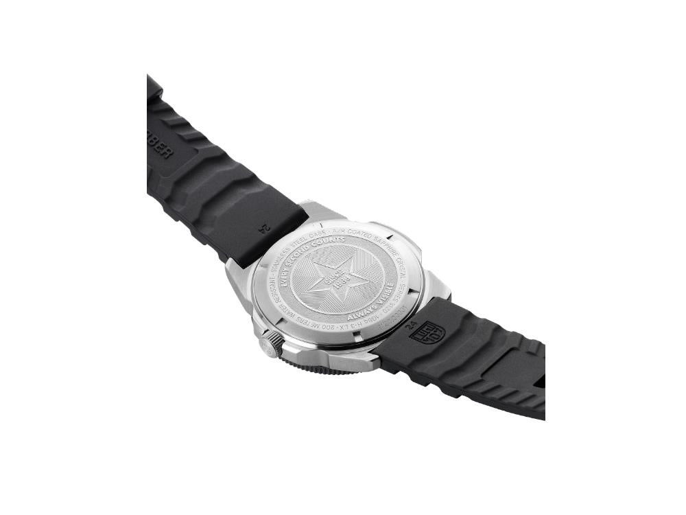 Reloj de Cuarzo Luminox Sea Pacific Diver, CARBONOX, Negro, 44 mm, XS.3121