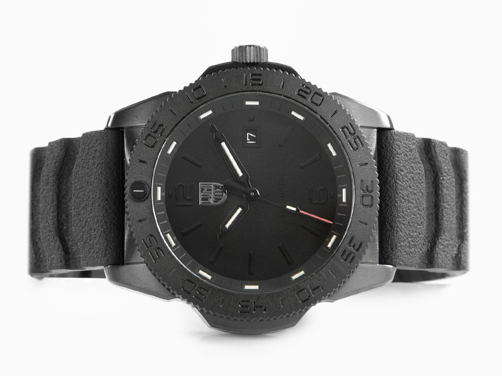 Reloj de Cuarzo Luminox Sea Pacific Diver, CARBONOX, Negro, 44 mm, XS.3121.BO