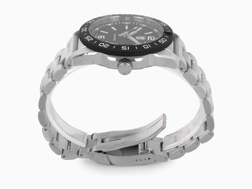 Reloj de Cuarzo Luminox Sea Pacific Diver, CARBONOX, Negro, 44 mm, XS.3122