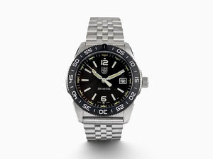 Reloj de Cuarzo Luminox Sea Pacific Diver Ripple Collection, Negro, XS.3122M