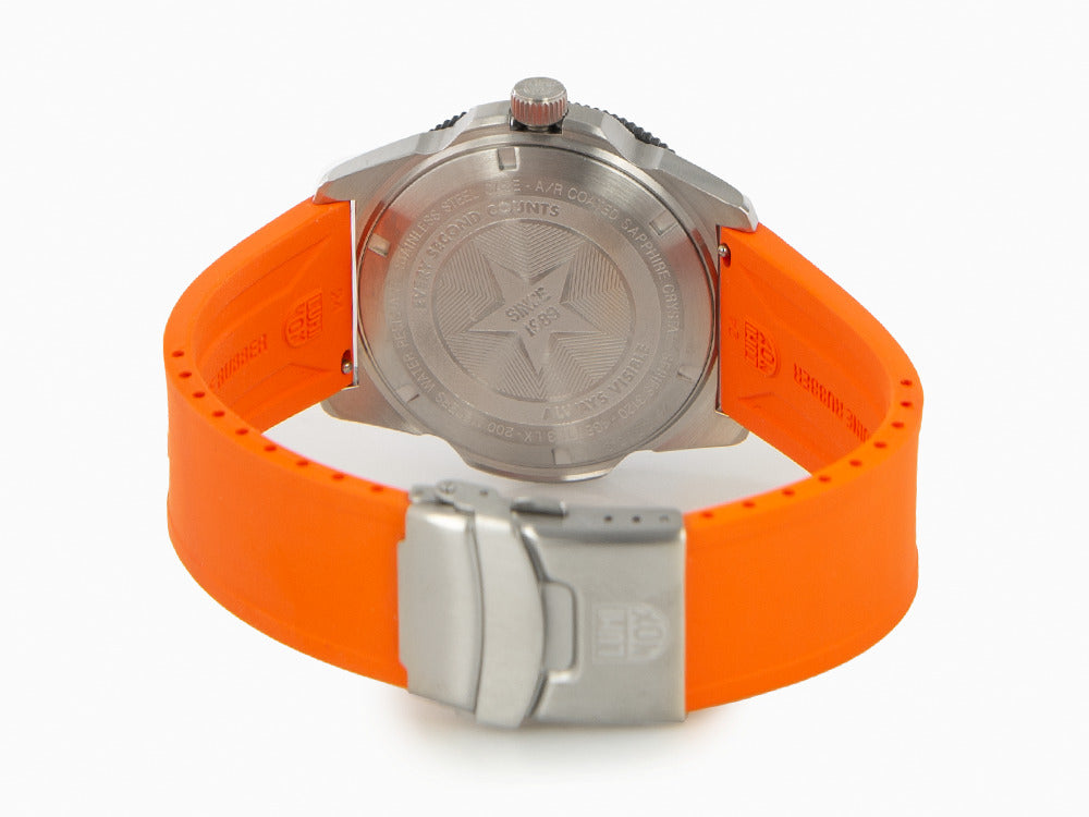 Reloj de Cuarzo Luminox Sea Pacific Diver, Naranja, 44 mm, Día, 20 atm, XS.3129