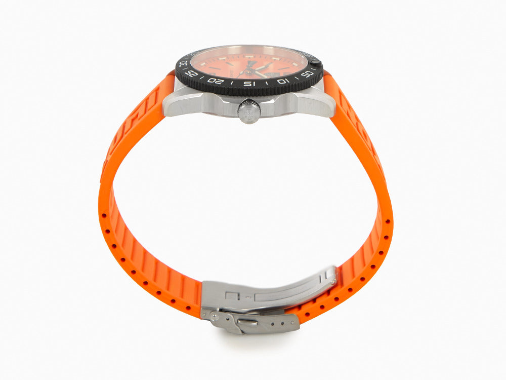 Reloj de Cuarzo Luminox Sea Pacific Diver, Naranja, 44 mm, Día, 20 atm, XS.3129