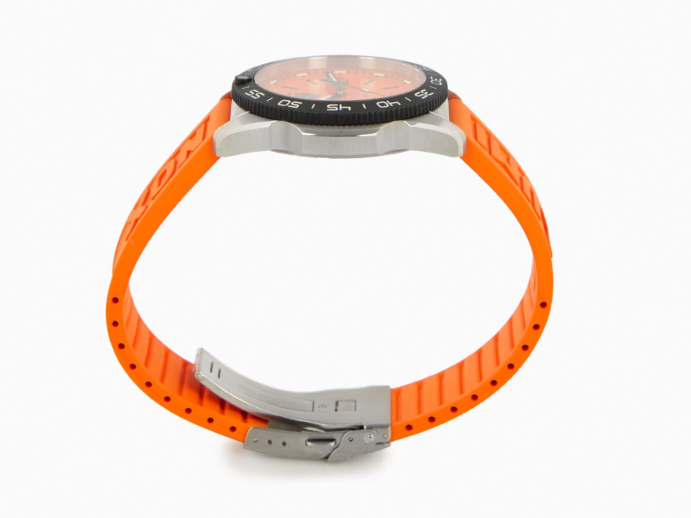 Reloj de Cuarzo Luminox Sea Pacific Diver, Naranja, 44 mm, Día, 20 atm, XS.3129