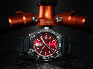 Reloj de Cuarzo Luminox Sea Pacific Diver, Rojo, 44 mm, Día, 20 atm, XS.3135