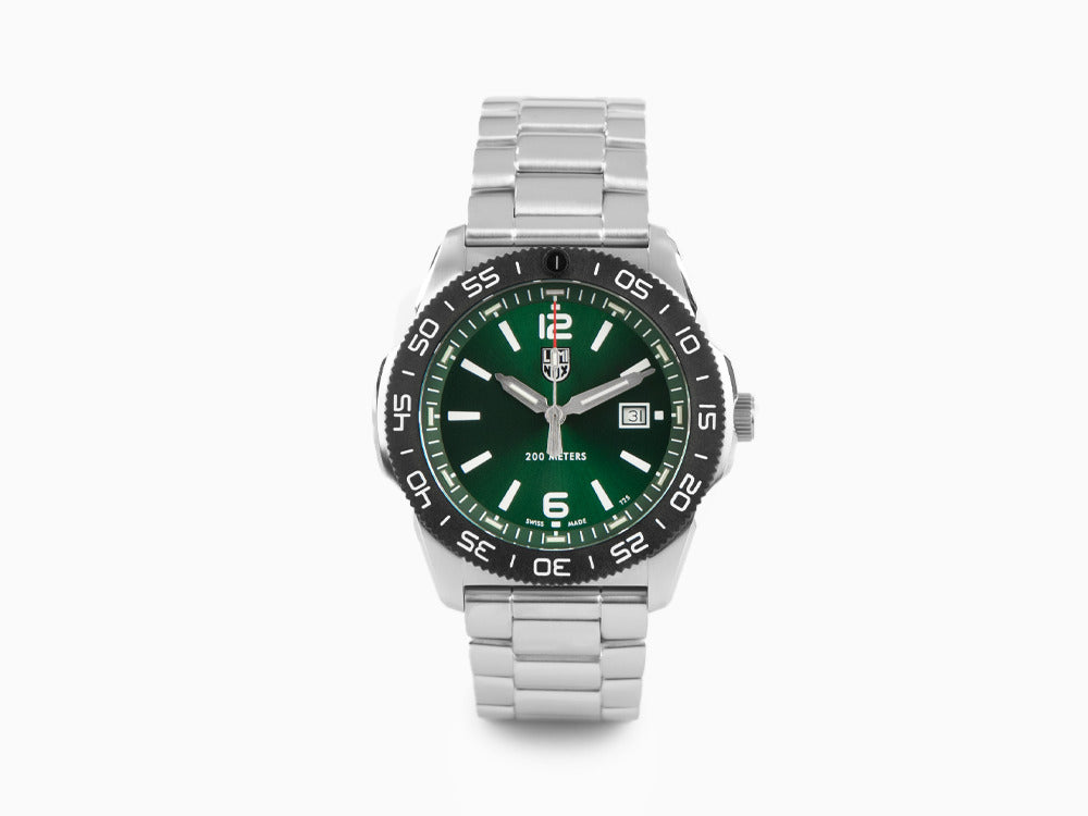 Reloj de Cuarzo Luminox Sea Pacific Diver, Verde, 44 mm, Día, 20 atm, XS.3137