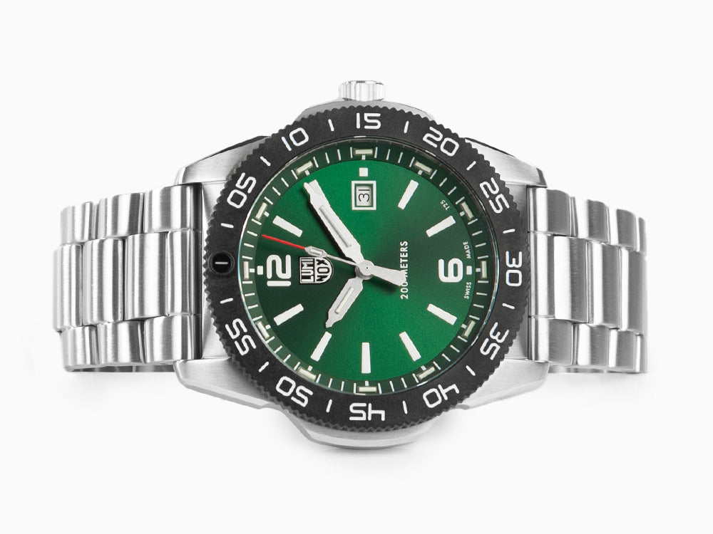 Reloj de Cuarzo Luminox Sea Pacific Diver, Verde, 44 mm, Día, 20 atm, XS.3137