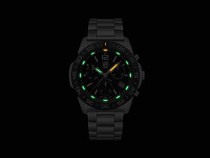 Reloj de Cuarzo Luminox Pacific Diver, CARBONOX, Negro, 44 mm, 20 atm, XS.3142