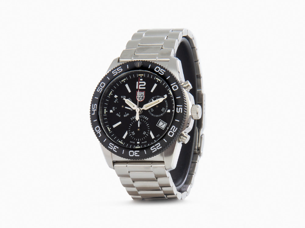 Reloj de Cuarzo Luminox Pacific Diver, CARBONOX, Negro, 44 mm, 20 atm, XS.3142