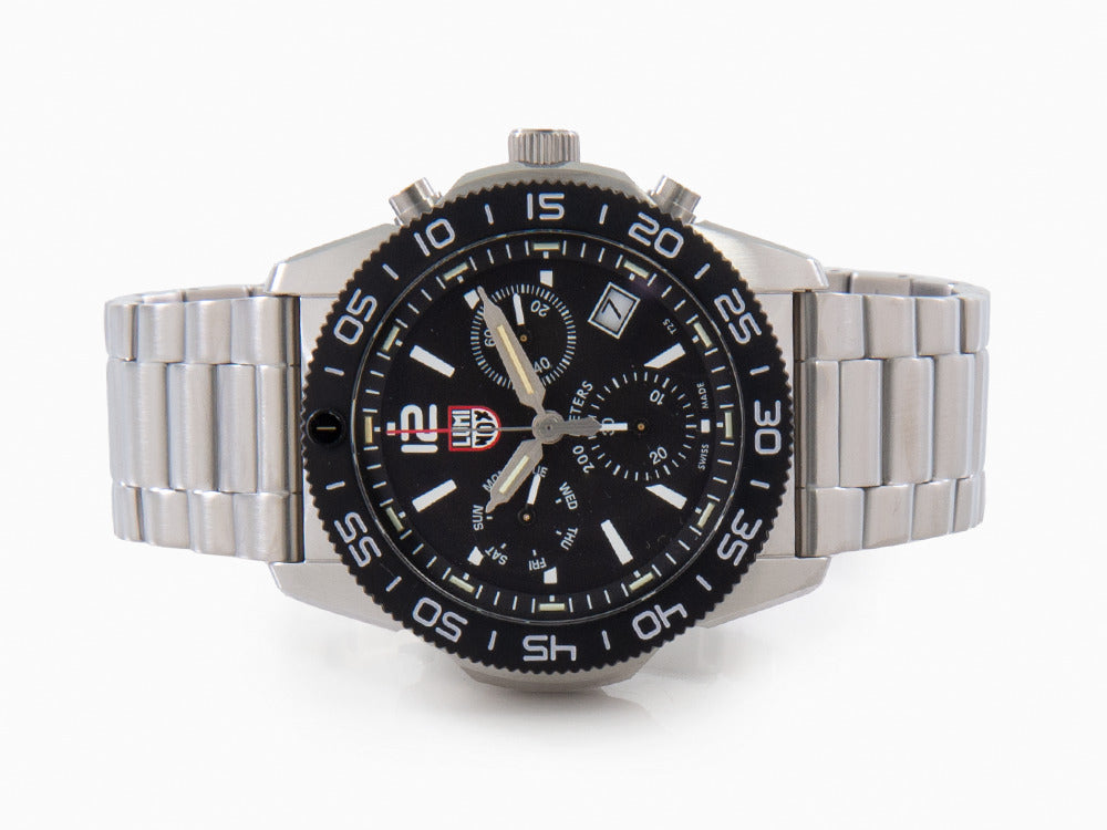 Reloj de Cuarzo Luminox Pacific Diver, CARBONOX, Negro, 44 mm, 20 atm, XS.3142