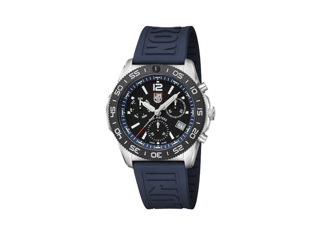 Reloj de Cuarzo Luminox Pacific Diver, CARBONOX, 44 mm, Día, 20 atm, XS.3143
