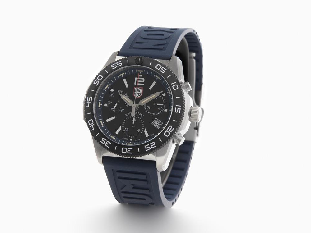 Reloj de Cuarzo Luminox Pacific Diver, CARBONOX, 44 mm, Día, 20 atm, XS.3143