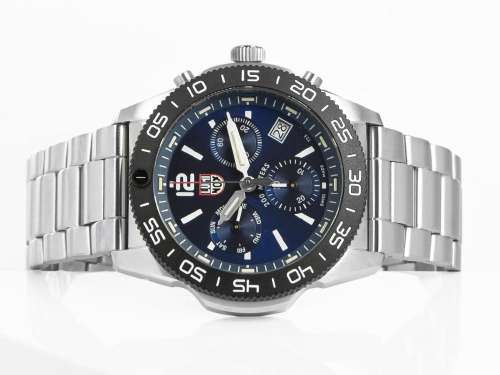 Reloj de Cuarzo Luminox Pacific Diver, CARBONOX, Azul, 44 mm, 20 atm, XS.3144