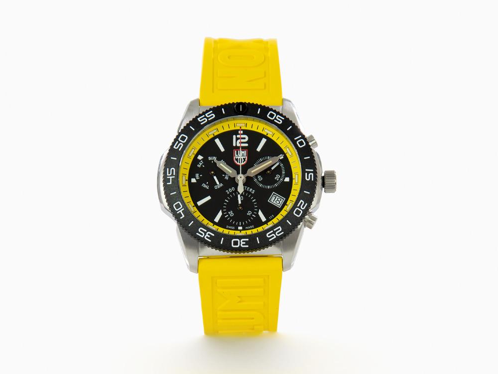 Reloj de Cuarzo Luminox Pacific Diver, CARBONOX, Negro, 44 mm, 20 atm, XS.3145