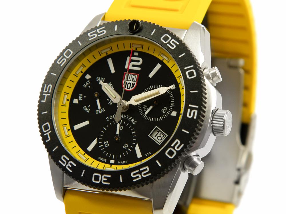 Reloj de Cuarzo Luminox Pacific Diver, CARBONOX, Negro, 44 mm, 20 atm, XS.3145