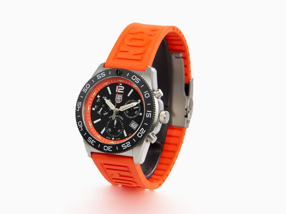 Reloj de Cuarzo Luminox Pacific Diver, CARBONOX, Negro, 44 mm, 20 atm, XS.3149