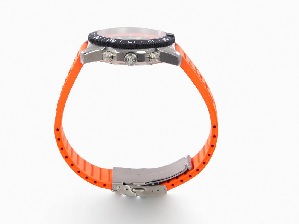 Reloj de Cuarzo Luminox Pacific Diver, CARBONOX, Negro, 44 mm, 20 atm, XS.3149