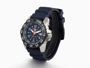 Reloj de Cuarzo Luminox Navy Seal Steel 3250 Time Date Series, Azul, XS.3253.CB