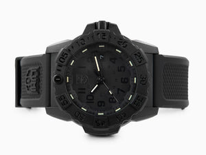Reloj de cuarzo Luminox Sea Navy Seal 3501.BO, Negro, Carbono, 45mm, 20 atm