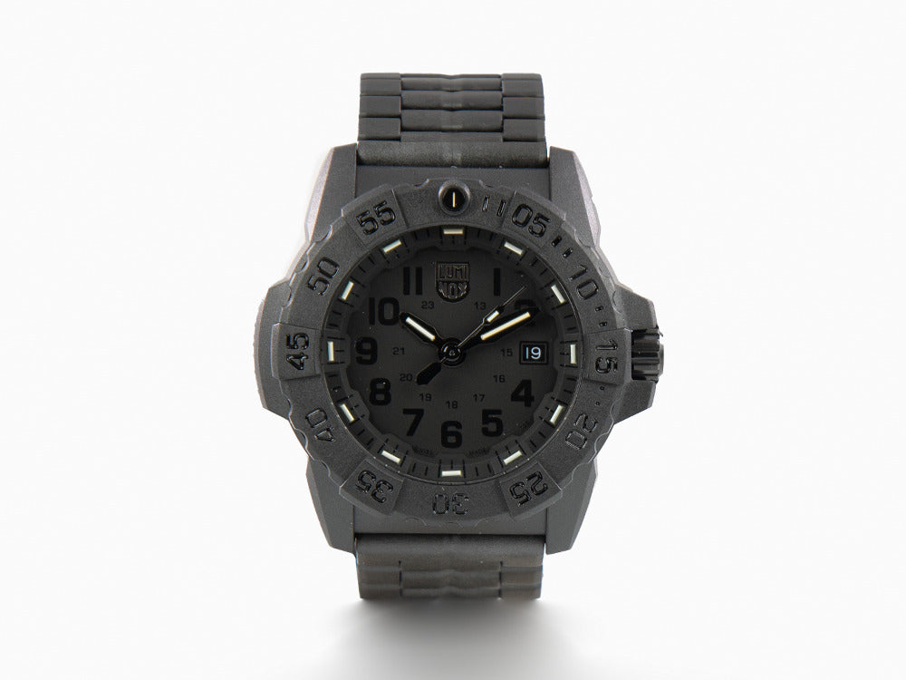 Reloj de cuarzo Luminox Sea Navy Seal 3502.BO, Negro, Carbono, 45mm, 20 atm