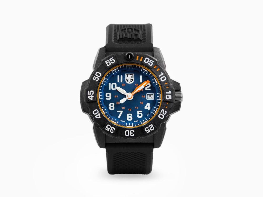 Reloj Luminox Navy Seal Foundation, Azul, CARBONOX, 45 mm, 20 atm, XS.3503.NSF