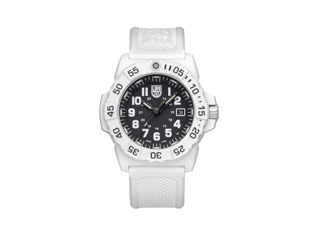Reloj de Cuarzo Luminox Sea Navy Seal Arctic Edition, Negro, 45 mm, XS.3507.WB